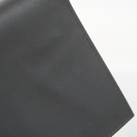 Hermes Hermès Citizen Twill Long Wallet, Swift, Black, B Stamp, Women's - Picture 6 of 10